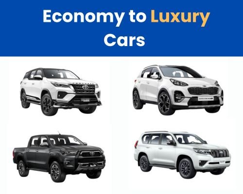 Economy to Luxury Cars